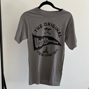 Disney Gray Short Sleeve Tee with Classic Graphic